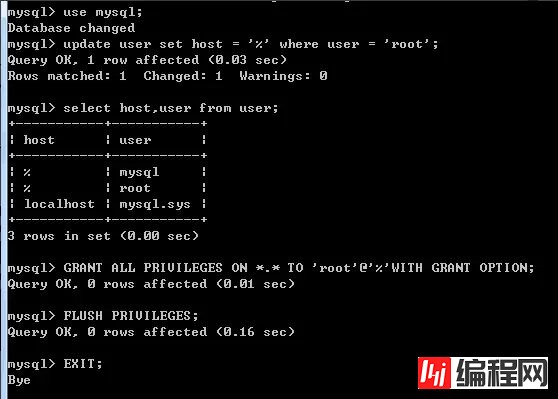 MySQL开放远程连接权限的两种方法