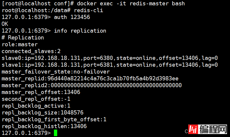 docker搭建redis主从哨兵集群的实现步骤