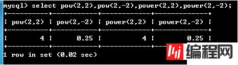 mysql中常用的数学函数介绍