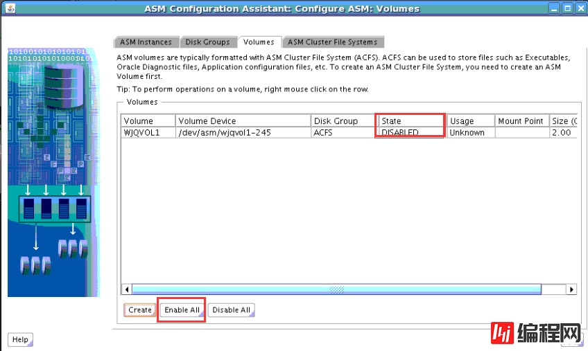 oracle12c RAC如何创建ADVM和ACFS