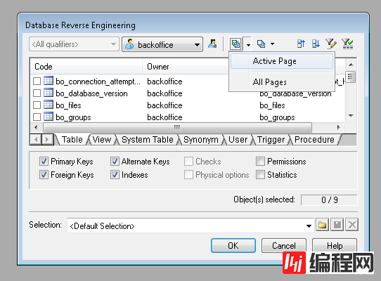 PowerDesiner 15 逆向工程怎么导出MySQL数据库物理模型