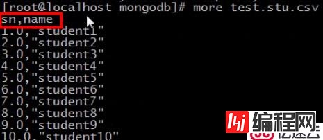 mongodb导出与导入