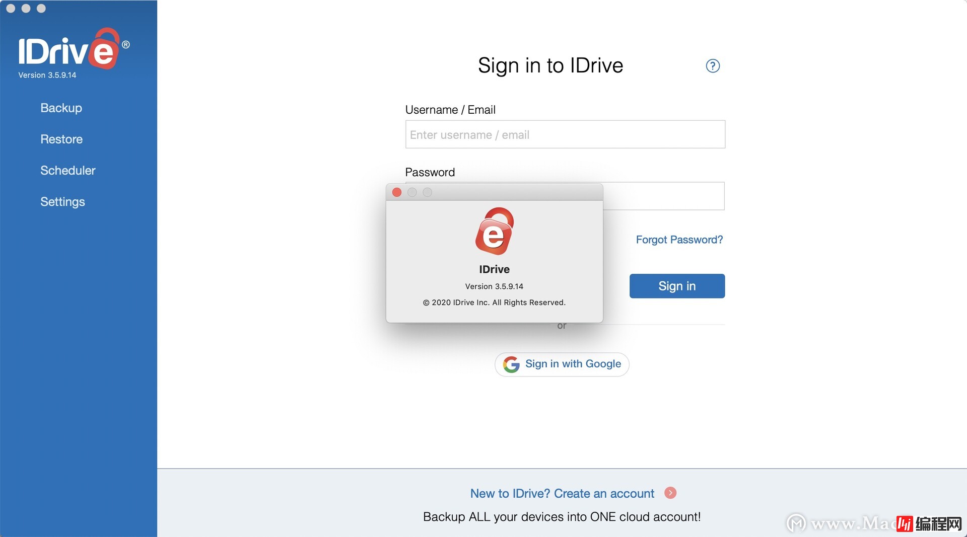 iDrive for mac(好用的自动备份软件)v3.5.9.14 免费版