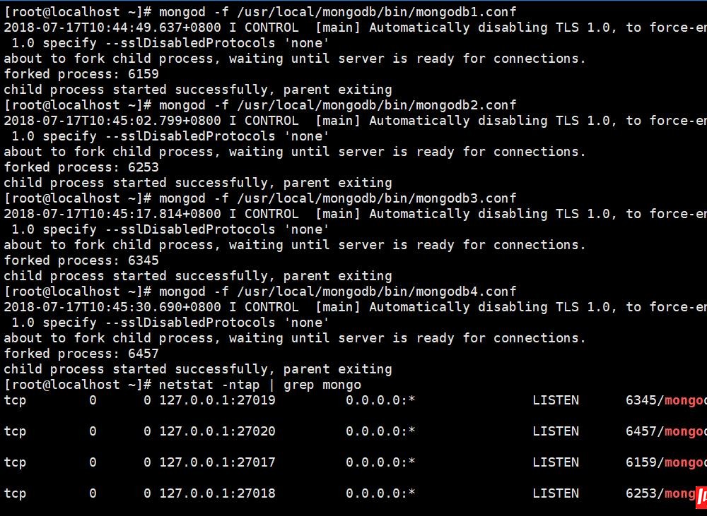 MongoDB复制集部署和基本管理