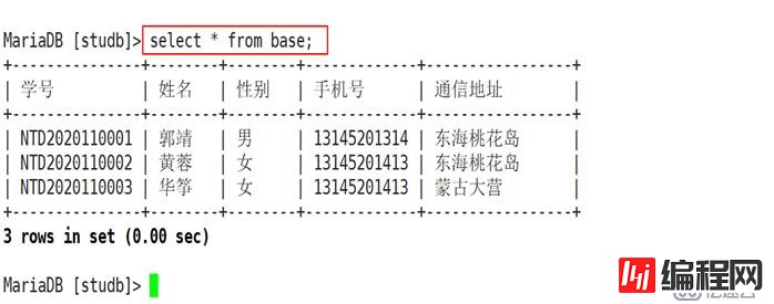 部署MariaDB服务器