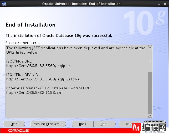 centos6.6_X64安装oracle10G