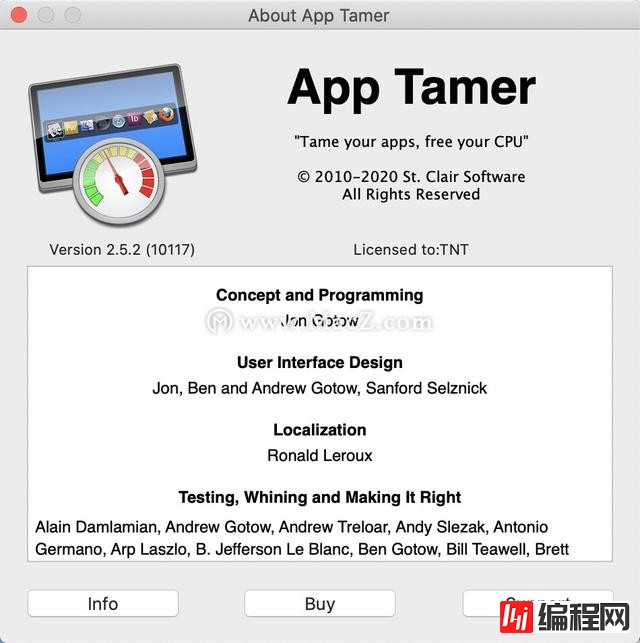 App Tamer for Mac(CPU优化电池管理软件)