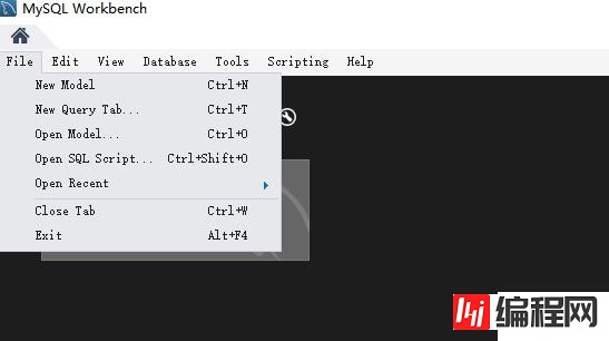 mysql workbench设置为中文的方法