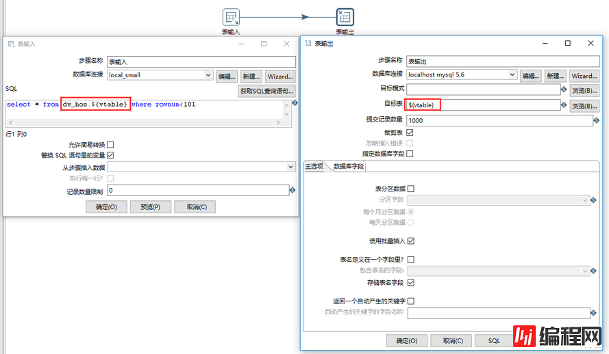 Kettle：Oracle多表格批量同步数据=》mysql