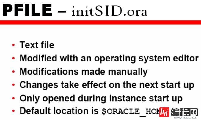 2_Oracle_Admin_PFILE和SID