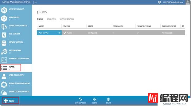 Windows Azure Pack与VMware VRA 对比(六)Azure Pack MSSQL PaaS功能测试