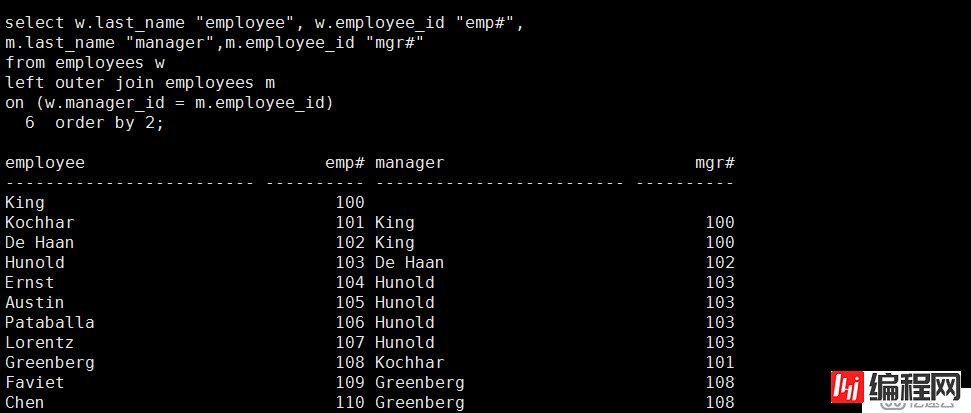 SQL 基础之多表查询（十）