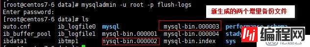 MySQL完全、增量的备份与恢复