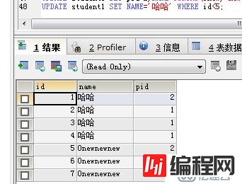 JavaWeb SQL常用语言（增删改查）