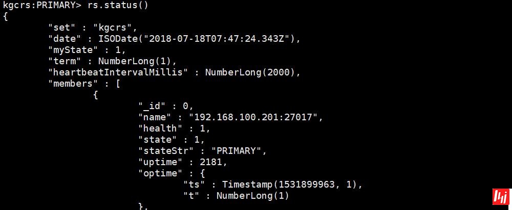 MongoDB复制集部署和基本管理