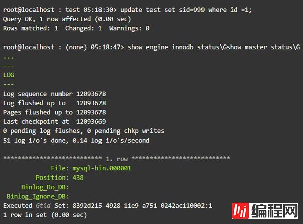 MySQL中当update修改数据与原数据相同时还会再次执行吗