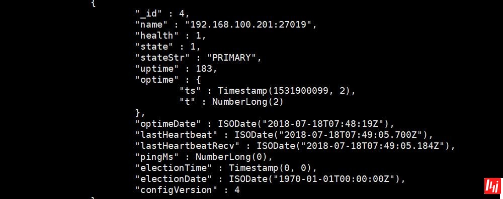 MongoDB复制集部署和基本管理