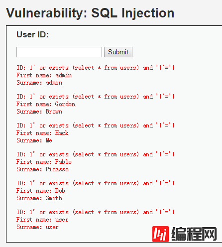 SQL注入的示例分析