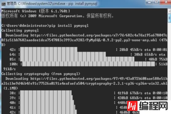 python怎么操作mysql