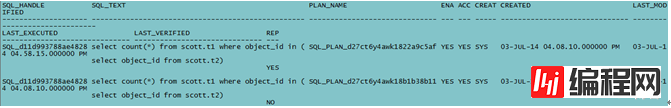 数据库中sql plan baseline怎么用