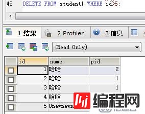 JavaWeb SQL常用语言（增删改查）