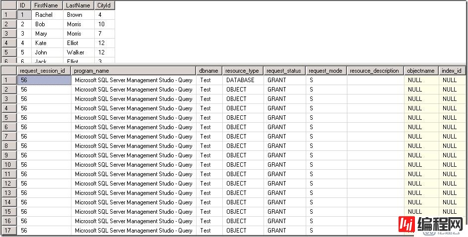 WITH (UPDLOCK,HOLDLOCK)提示与不同表类型