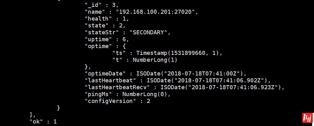 MongoDB复制集部署和基本管理