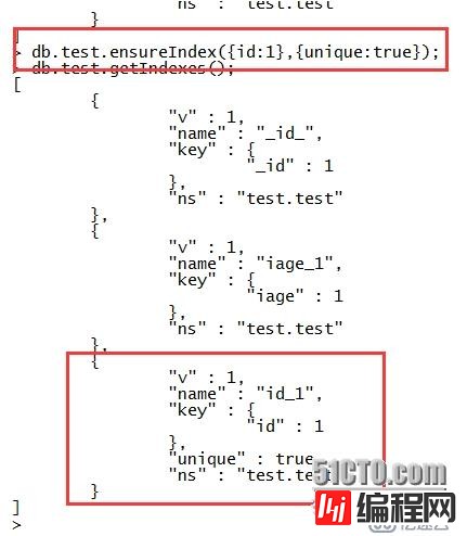 mongodb 索引相关