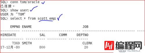 oracle 用户管理