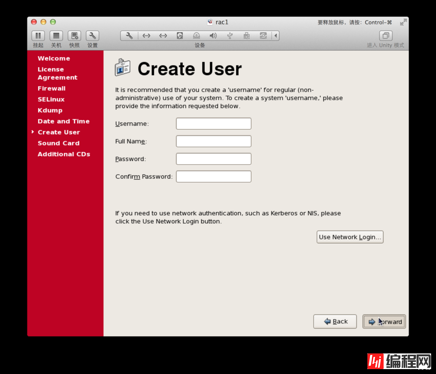 MAC Vmware Fusion+OracleLinux+Oracle11gRAC