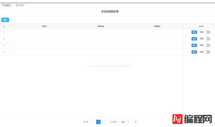 iview中怎么设置table高度动态