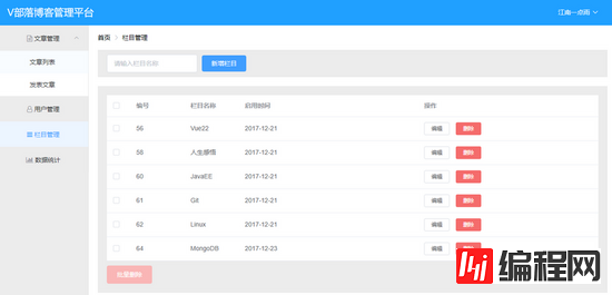 Vue+SpringBoot如何开发V部落博客管理平台