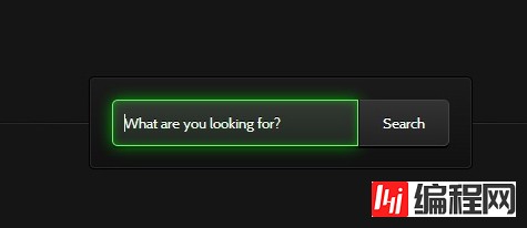 css3发光搜索表单代码分享