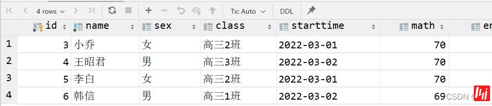 MySQL的DDL、DML及DQL基础知识点有哪些