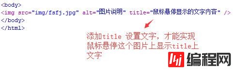 html中添加alt标签有什么用