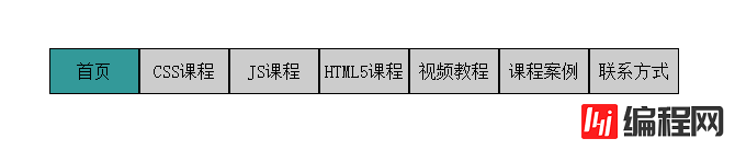 如何使用纯JS实现弹性导航条效果