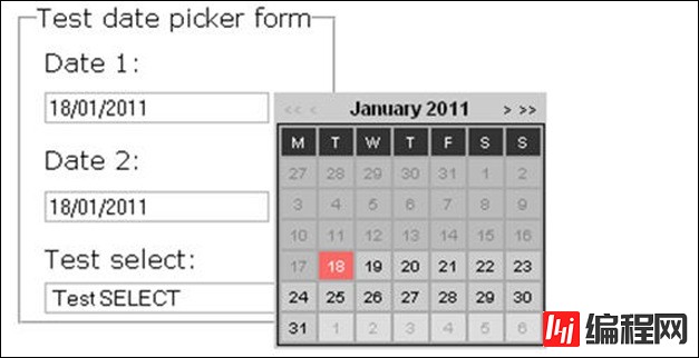 25个超棒的jQuery日历和日期选取插件分别是哪些
