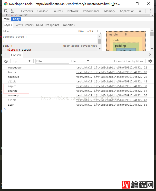 javascript中select框触发事件的过程