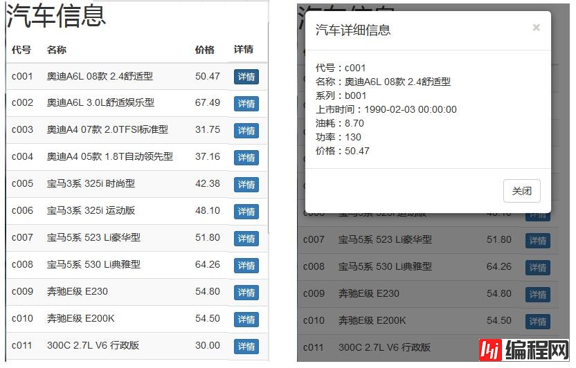 Bootstrap如何实现响应式表格