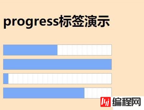 html5进度条的标签是哪个