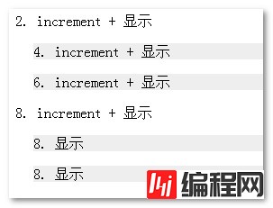 CSS计数器序列数字字符自动递增的方法教程