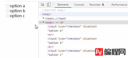 jquery如何让checkbox只读