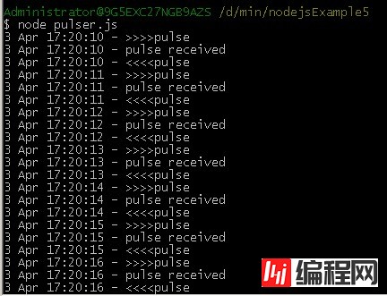 Node.js中怎么利用EventEmitter发送和接收事件