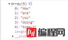 JS如何将字符串分割成子串并传给数组