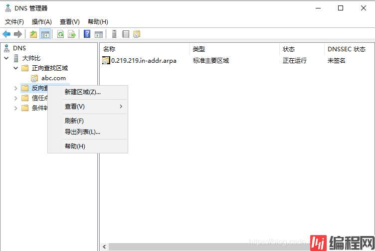 Windows Server 2019配置DNS服务器