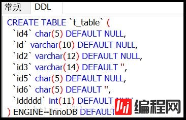 MySQL建表设置默认值/取值范围的操作代码