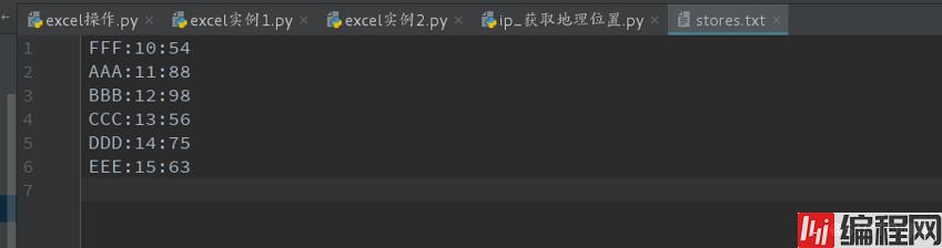 Python学习—对excel表格的操作