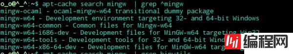 mingw能不能在linux上运行