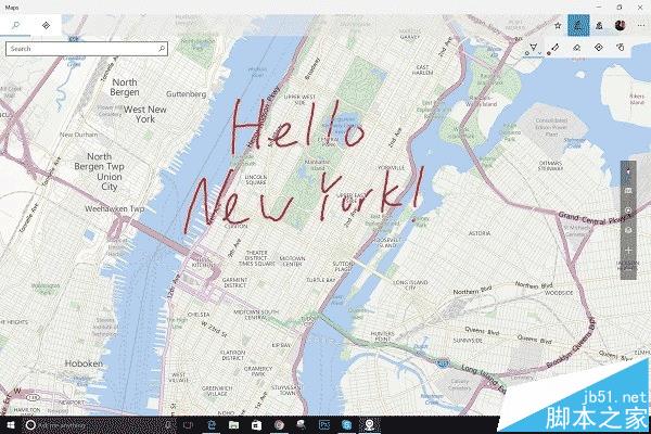 Win10一周年更新中地图应用获得更新 正式支持Windows Ink墨迹