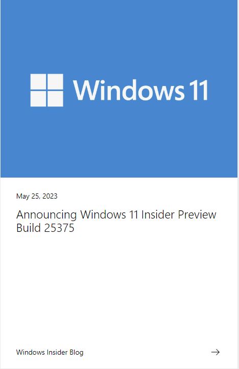 Win11 Canary 预览版 25375 今日发布: Arm64 版本支持 Endpoint DLP